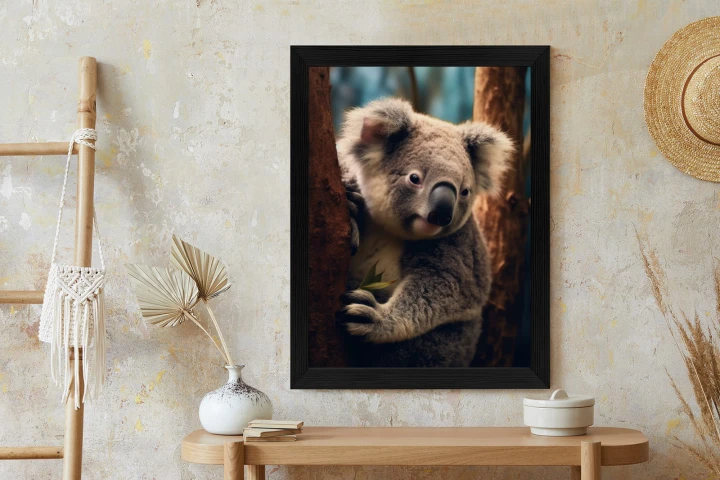 Plakat Miś Koala Na Drzewie