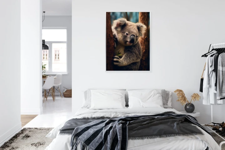 Plakat Miś Koala Na Drzewie
