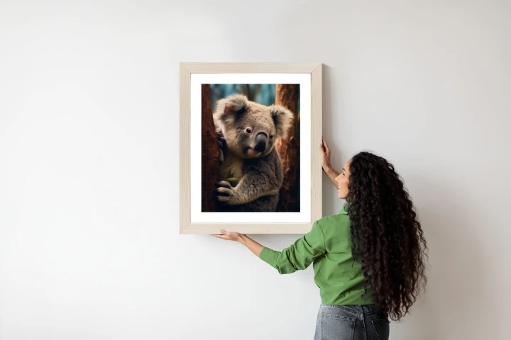 Plakat Miś Koala Na Drzewie