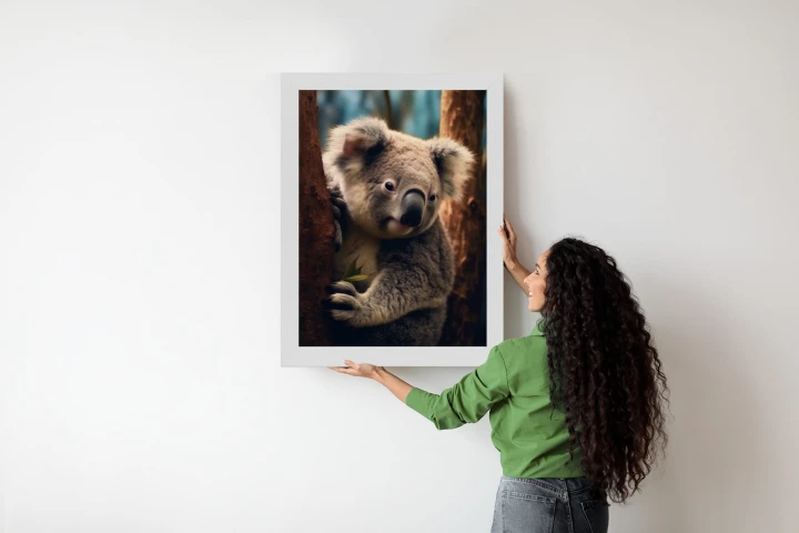 Plakat Miś Koala Na Drzewie