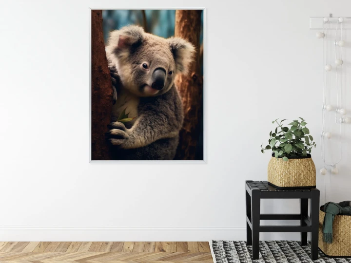 Plakat Miś Koala Na Drzewie