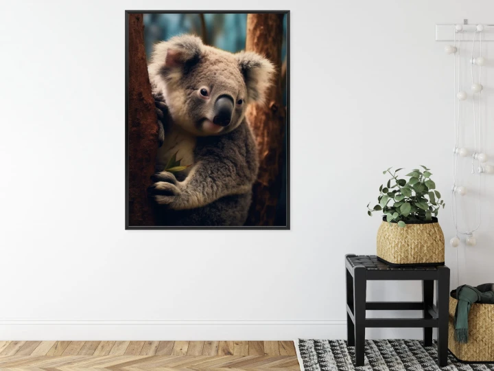 Plakat Miś Koala Na Drzewie