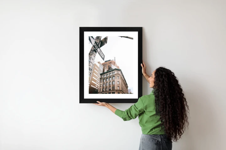 Plakat Drogowskaz Na Ulicy Nyc