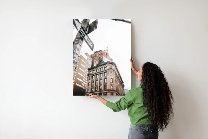 Plakat Drogowskaz Na Ulicy Nyc