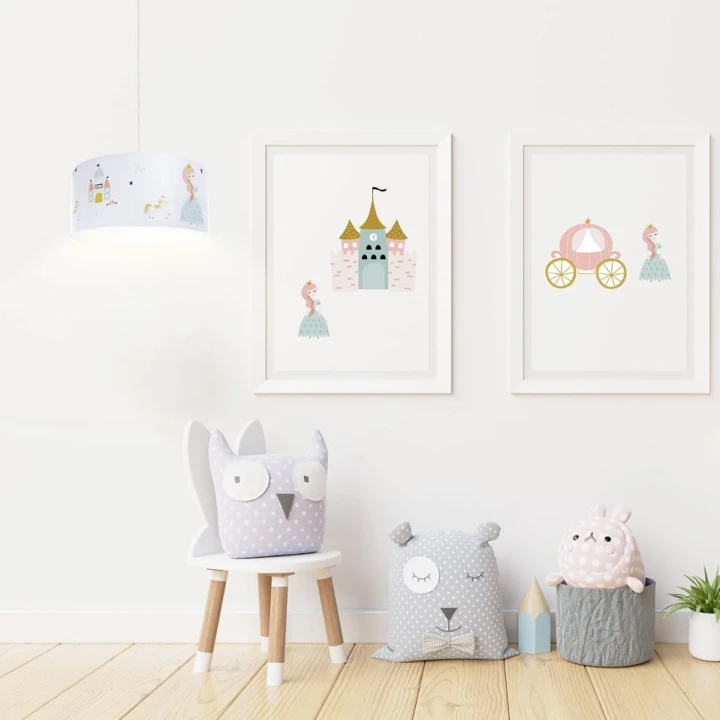 lampa wisząca do pokoju dziewczynki