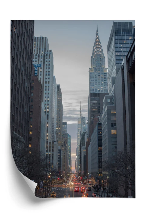 Plakat Widok Na Ulicę 42 Na Manhattanie