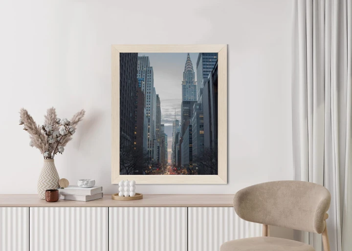 Plakat Widok Na Ulicę 42 Na Manhattanie