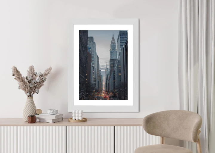 Plakat Widok Na Ulicę 42 Na Manhattanie