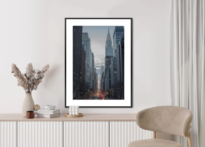 Plakat Widok Na Ulicę 42 Na Manhattanie