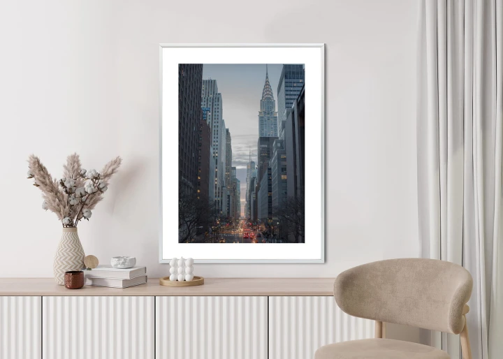 Plakat Widok Na Ulicę 42 Na Manhattanie