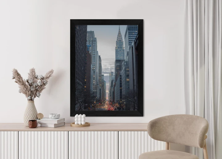 Plakat Widok Na Ulicę 42 Na Manhattanie