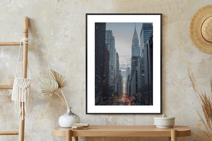 Plakat Widok Na Ulicę 42 Na Manhattanie