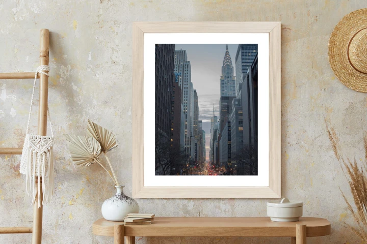 Plakat Widok Na Ulicę 42 Na Manhattanie