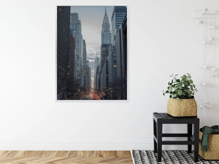 Plakat Widok Na Ulicę 42 Na Manhattanie