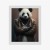 Plakat Niedźwiedź Panda W Kurtce