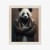 Plakat Niedźwiedź Panda W Kurtce