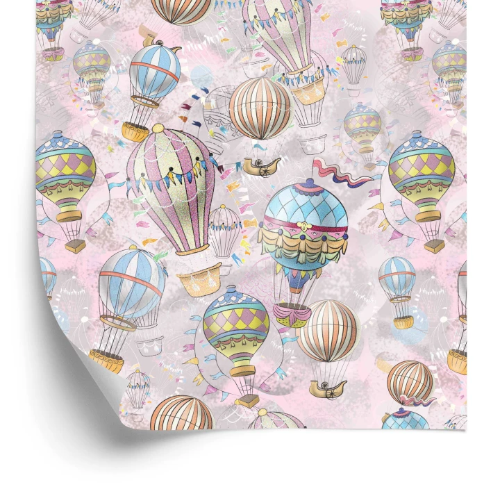 Tapeta Balony W Wielu Kolorach
