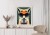 Plakat Portrait Of A Fox Wearing Glasses As Animal