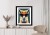 Plakat Portrait Of A Fox Wearing Glasses As Animal