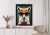 Plakat Portrait Of A Fox Wearing Glasses As Animal