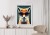 Plakat Portrait Of A Fox Wearing Glasses As Animal