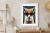 Plakat Portrait Of A Fox Wearing Glasses As Animal