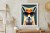 Plakat Portrait Of A Fox Wearing Glasses As Animal