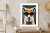 Plakat Portrait Of A Fox Wearing Glasses As Animal