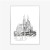 Plakat Bazylika Sagrada Familia Szkic
