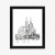 Plakat Bazylika Sagrada Familia Szkic