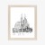 Plakat Bazylika Sagrada Familia Szkic