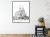 Plakat Bazylika Sagrada Familia Szkic