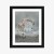 Plakat Surrealistyczna Żyrafa Kot Drabina I Lampa