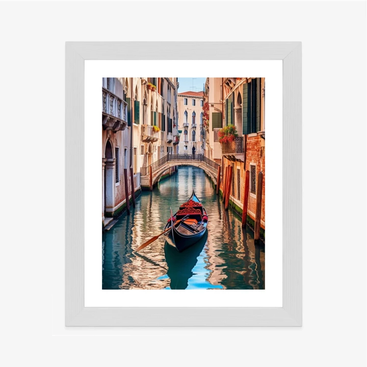 Plakat Gondola Na Kanale W Wenecji