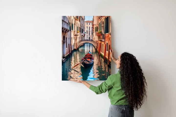 Plakat Gondola Na Kanale W Wenecji