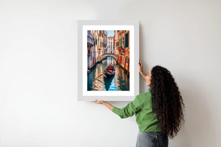 Plakat Gondola Na Kanale W Wenecji