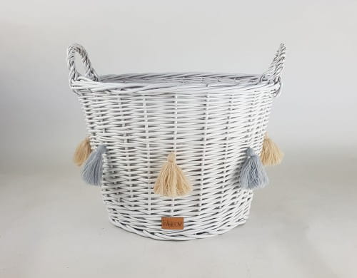 kosz na zabawki chwosty