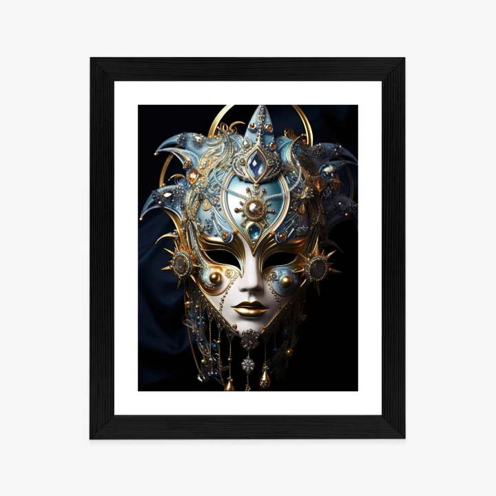 Plakat Wenecka Maska Karnawałowa