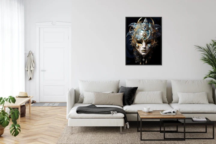 Plakat Wenecka Maska Karnawałowa