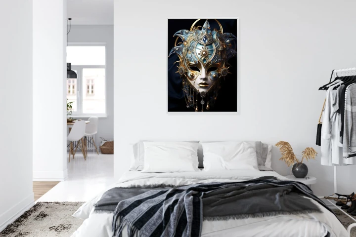 Plakat Wenecka Maska Karnawałowa