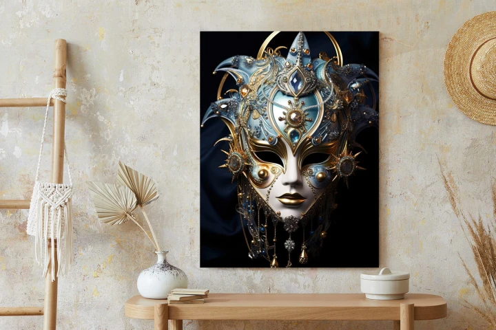 Plakat Wenecka Maska Karnawałowa