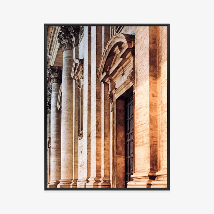 Plakat Kościół Świętego Ignacego Loyoli W Rzymie Architektura