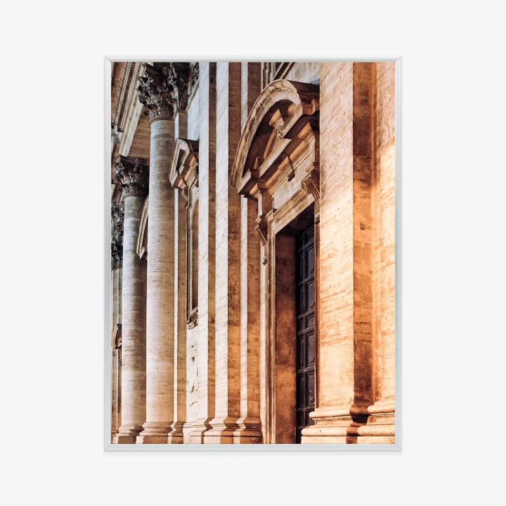 Plakat Kościół Świętego Ignacego Loyoli W Rzymie Architektura