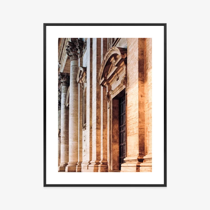 Plakat Kościół Świętego Ignacego Loyoli W Rzymie Architektura