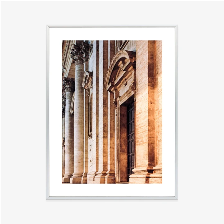 Plakat Kościół Świętego Ignacego Loyoli W Rzymie Architektura