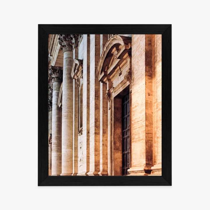 Plakat Kościół Świętego Ignacego Loyoli W Rzymie Architektura