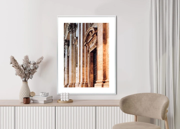 Plakat Kościół Świętego Ignacego Loyoli W Rzymie Architektura