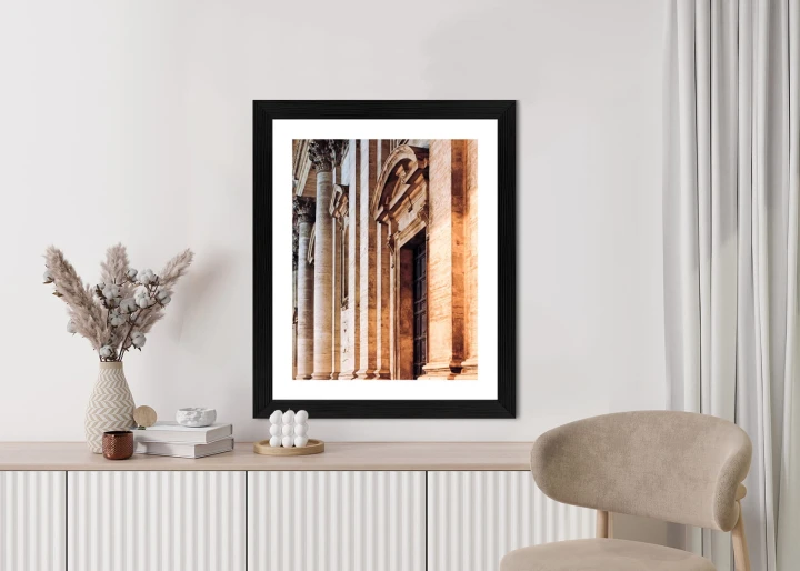 Plakat Kościół Świętego Ignacego Loyoli W Rzymie Architektura