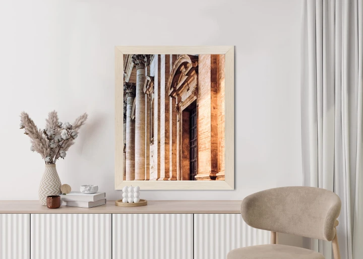 Plakat Kościół Świętego Ignacego Loyoli W Rzymie Architektura