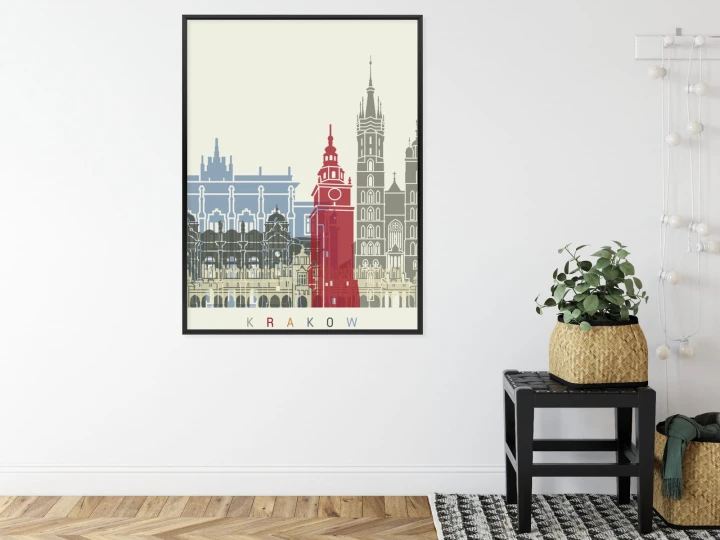 Plakat Słynna Architektura Krakowa